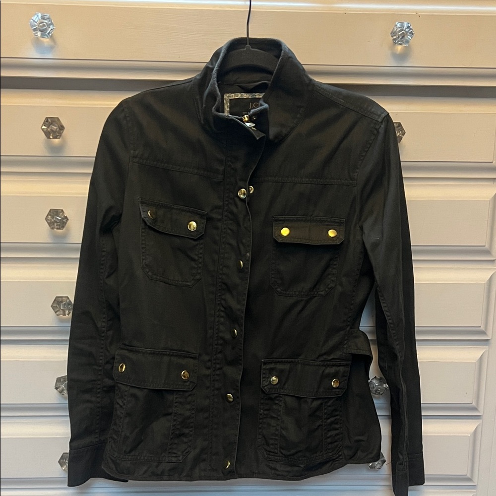 J. Crew Black Utility Jacket